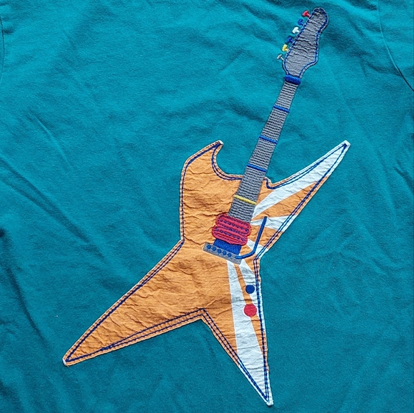 2012 vguc Mini Boden guitar tee 9-10 years - Picture 3 of 12